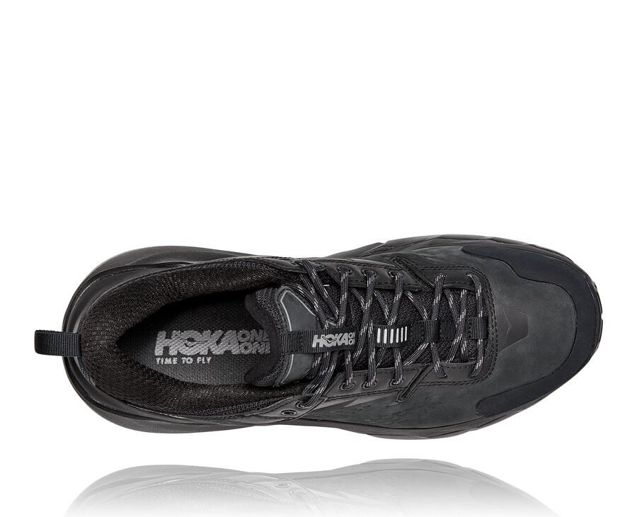 Chaussure Trail Hoka One One Kaha Basse Gore-Tex Homme - Noir - OKM-408325